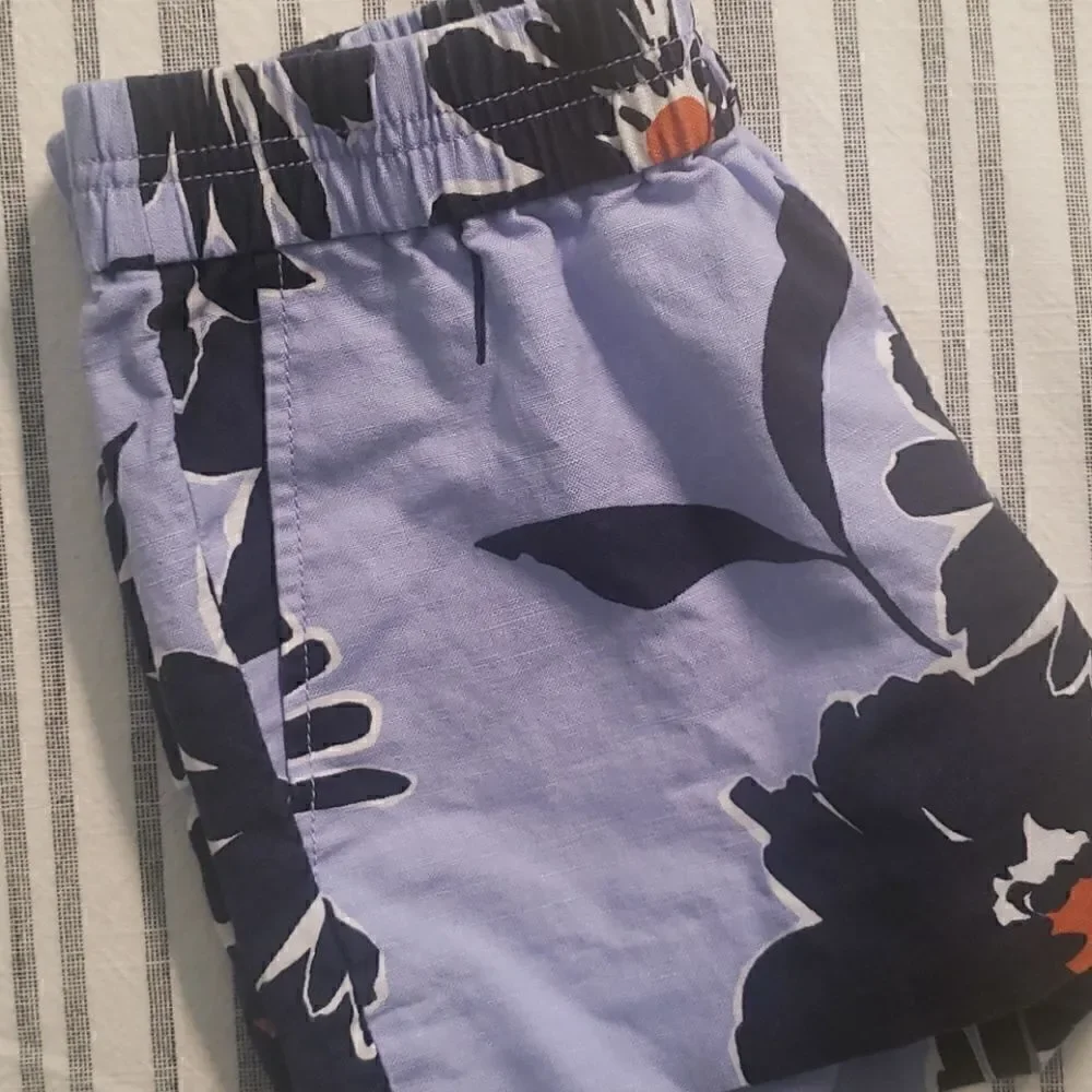 J.Crew- Floral print shorts. Like new. Size 0